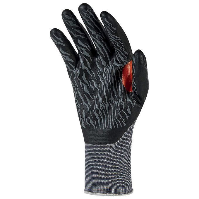 U-Power Kumba GUG00013-8 Guanti da lavoro Taglia 8 Grigio Nitrile Nylon Spandex