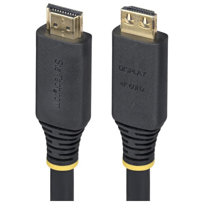 StarTech.com, Cavo HDMI, 10.6 m, 4K 60Hz, HDMI tipo A, Nero