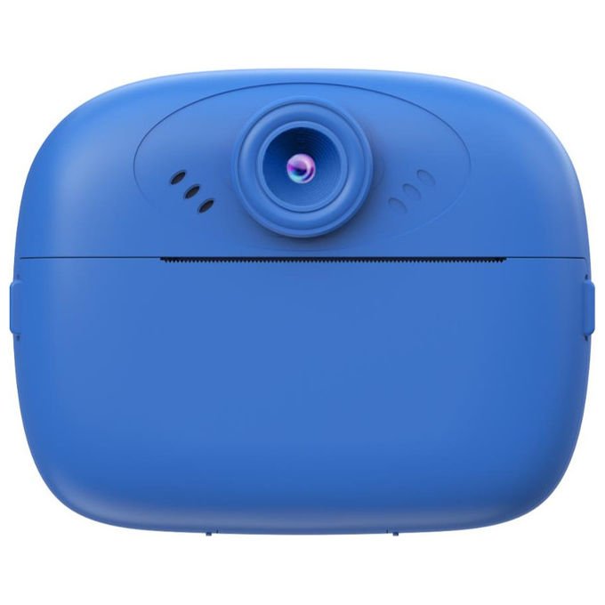 Celly, KidsCamPrint Blu, Fotocamera instantanea per bambini