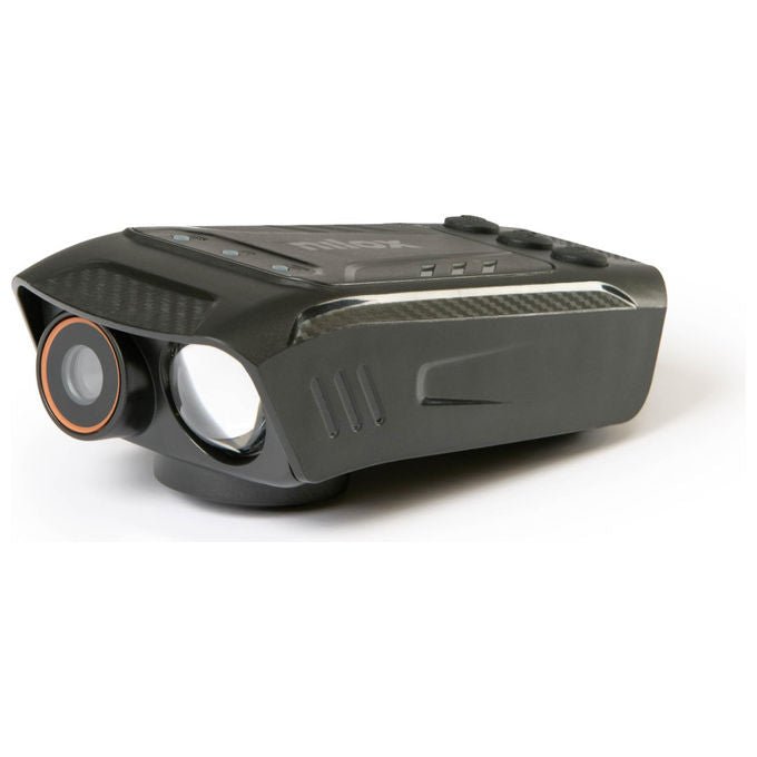 Nilox, Action Cam Full HD, 1080P 30fps, Luce LED 1000 Lumen, Clacson 5 Suoni, Batteria 2500 mAh, Nero