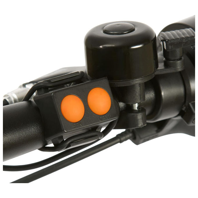 Nilox, Action Cam Full HD, 1080P 30fps, Luce LED 1000 Lumen, Clacson 5 Suoni, Batteria 2500 mAh, Nero