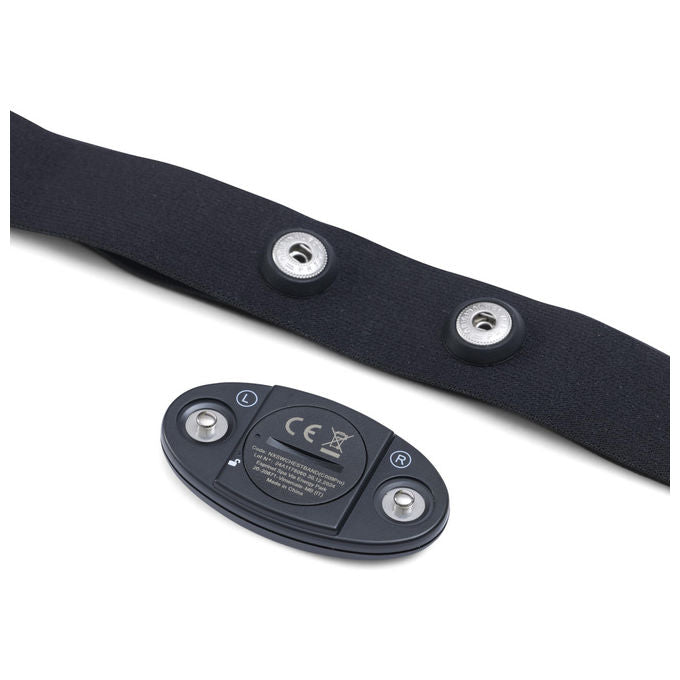 Nilox, Fascia Cardio Smart HRM, Monitoraggio Allenamento e Frequenza Cardiaca, Resistente all'Acqua, Compatibile App Sportive