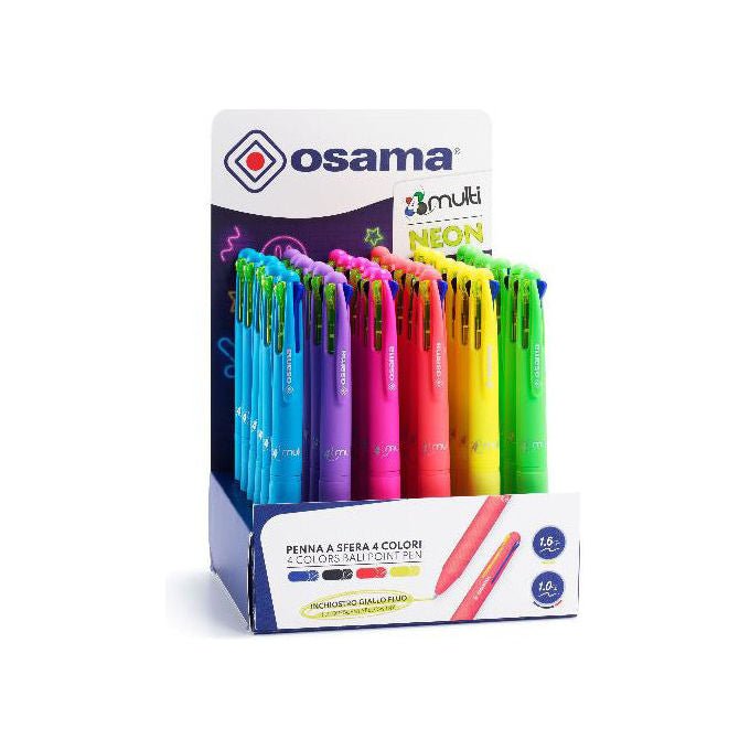 Osama, Penna a Sfera 4 Colori