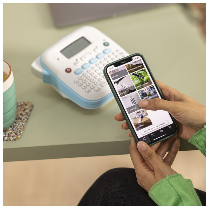 Brother PT-N25BT Stampante Etichette Trasferimento Termico a Colori Wireless Bluetooth