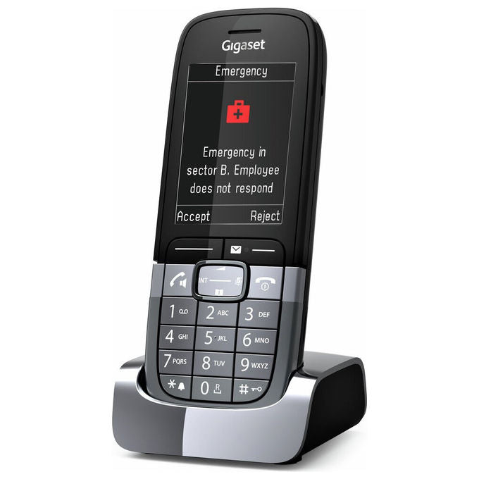 Gigaset SL850H Pro, Telefono DECT, Identificatore di chiamata, Titanio