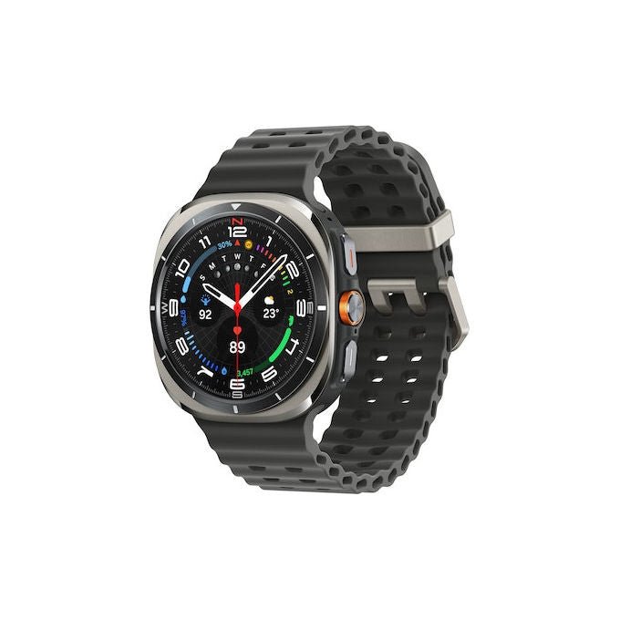Samsung Galaxy Watch Ultra, 47mm, AMOLED 1.5'', 4G, GPS, Argento Titanio