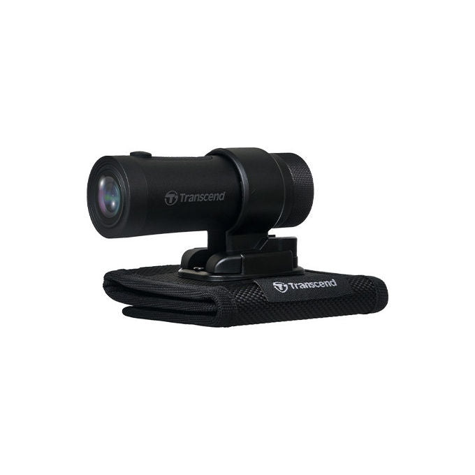 Transcend, DrivePro 20B, Dashcam Moto Full HD Wi-Fi, MicroSD 64GB