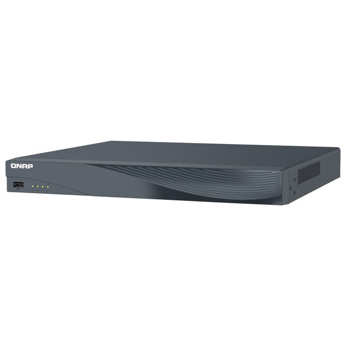 QNAP, TVR-AI200, 1U Nero, NVR 16 Canali