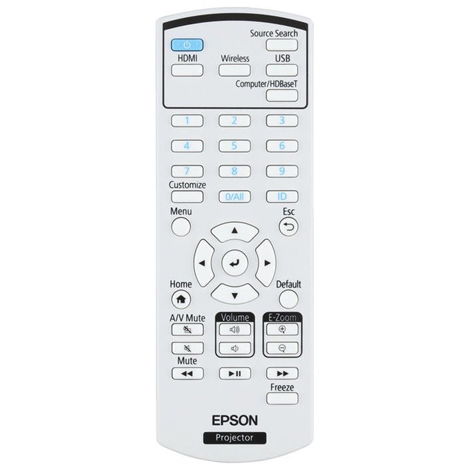 Epson, Proiettore EB - W55, 4000 ANSI lumen, 3LCD WXGA (1200x800), Bianco - Yeppon