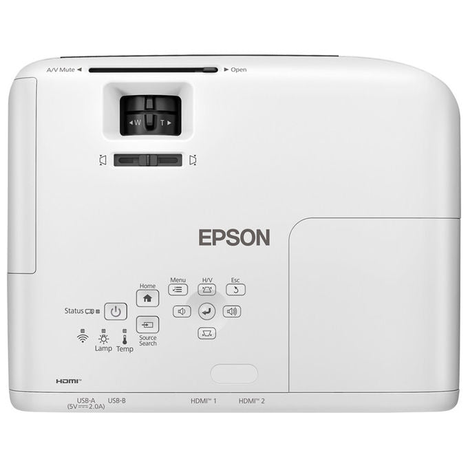 Epson, Proiettore EB - W55, 4000 ANSI lumen, 3LCD WXGA (1200x800), Bianco - Yeppon
