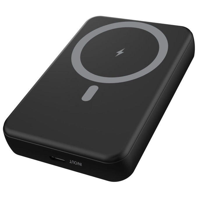 Celly, Powerbank Magnetico Wireless 15W, 10000 mAh, con USB - C 20W, Ricarica Rapida, MagSafe - Yeppon