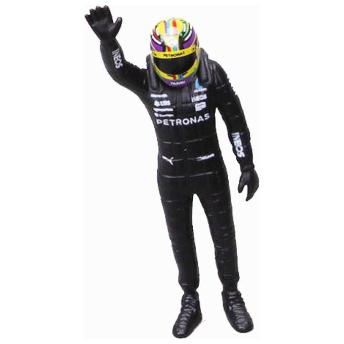 Bburago, Mercedes W14 E Performance #44 Lewis Hamilton, Modellino auto sportiva 1:24