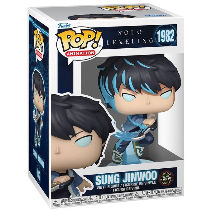 Funko, Pop! Animation: Solo Leveling - Sung Jinwoo, Action Figure da Collezione