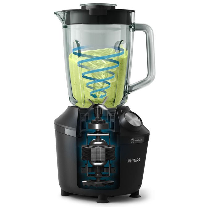 Philips, Frullatore Serie 3000 HR2291-41, ProBlend Crush Tech, 600 W, Capienza 2 L