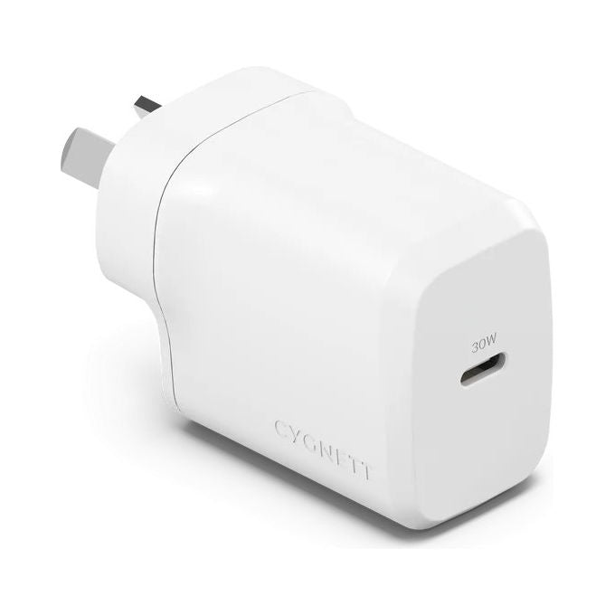 Cygnett, Caricatore da muro Dual USB - C Slim 30W EU, Bianco - Yeppon