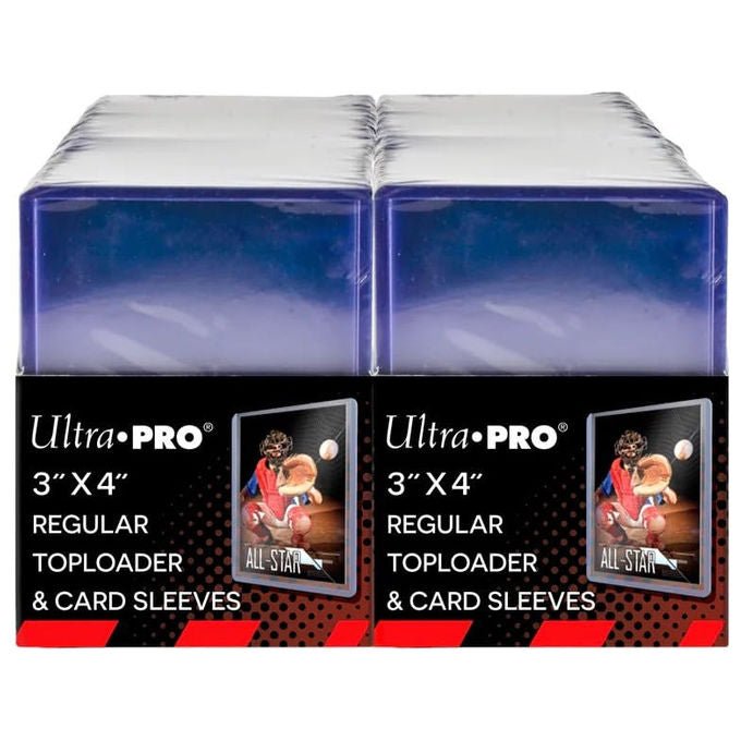 Ultra Pro, Toploader Regular 35pt, 3'' x 4'', 200 Pezzi, Porta Carte