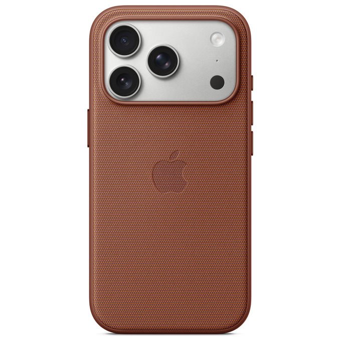 Apple, Custodia MagSafe in tessuto TechWoven, iPhone 17 Pro, Terra di Siena
