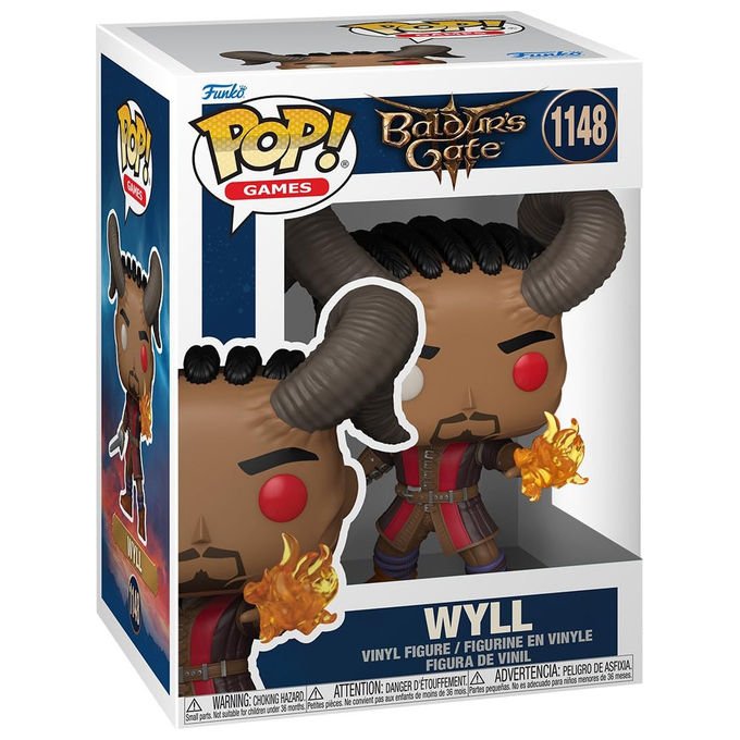 Funko, Pop! Games Baldur's Gate 3 Wyll, Figura in vinile da collezione