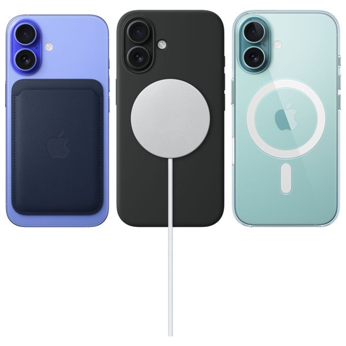 Apple iPhone 16, 128GB, Nero, Display 6.1'', Doppia SIM, iOS 18, 5G, USB tipo-C