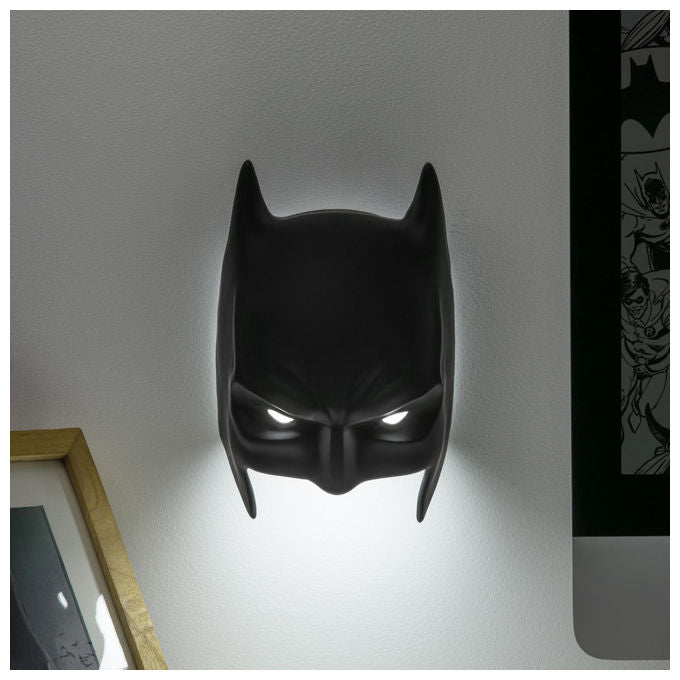 Paladone, Lampada Led Maschera Batman, Da Parete O A Sé Stante, DC Comics