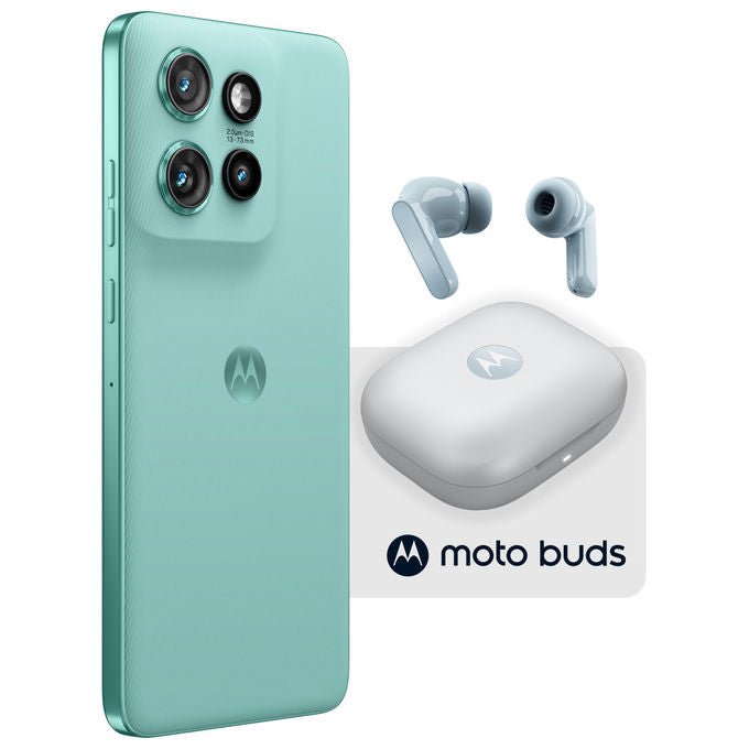 Motorola, Edge 60 Neo, 8-256GB, 5G, Verde Frostbite, Con Moto Buds