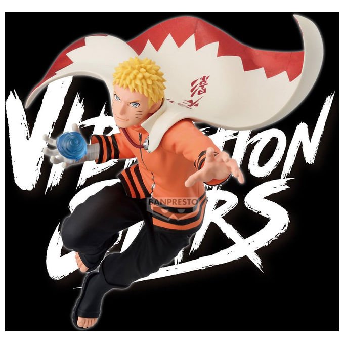 Banpresto, Action Figure Naruto Uzumaki II, Vibration Stars 18 cm, Multicolore, BP29615P