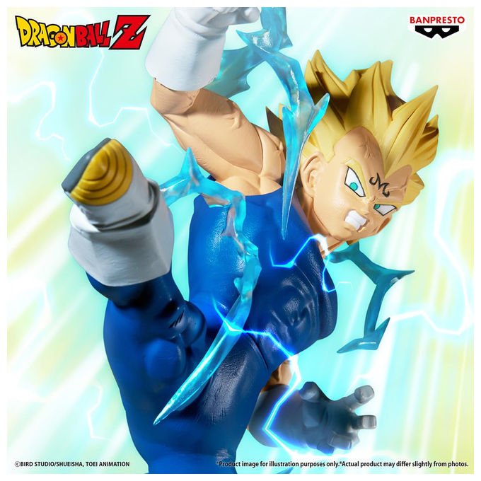 Banpresto, Majin Vegeta Vs Goku Super Saiyan 2, Dragon Ball Z, Figura Collezione, 15 cm