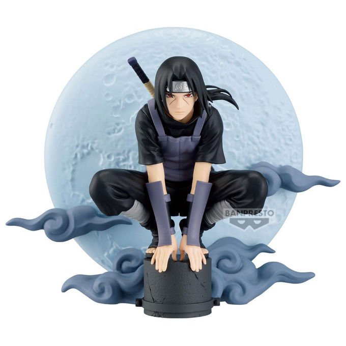 Banpresto, Action Figure Itachi Uchiha Naruto Shippuden, Memorable Saga Special, 13 cm, Multicolore