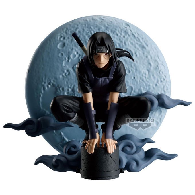 Banpresto, Action Figure Itachi Uchiha Naruto Shippuden, Memorable Saga Special, 13 cm, Multicolore