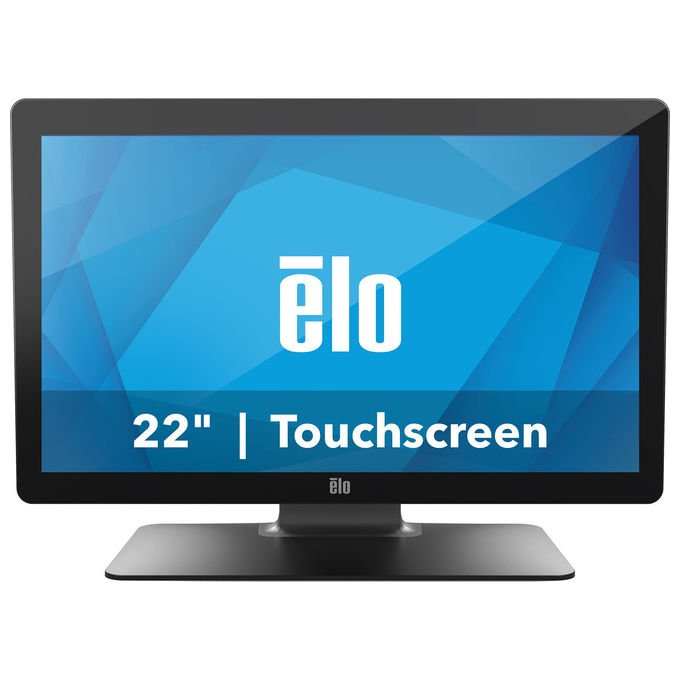 Elo, Monitor Touchscreen 2202L, 22 Pollici, PCAP, Full HD, Nero