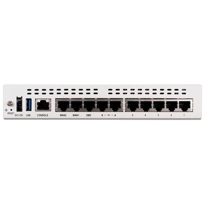 Fortinet, Firewall, 10 Gbps, 700 Mbps Protezione Minacce, FortiGate-61F