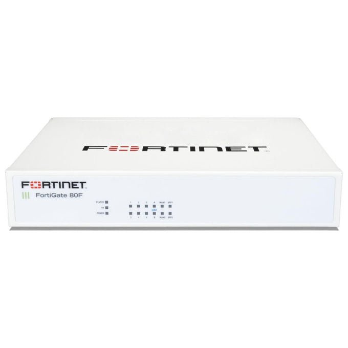 Fortinet, Firewall FG-80F, 10000 Mbit-s, IPSec VPN 6500 Gbit-s, 6 RJ-45