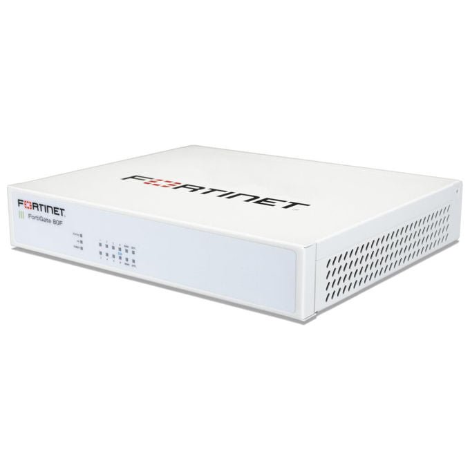 Fortinet, Firewall FG-80F, 10000 Mbit-s, IPSec VPN 6500 Gbit-s, 6 RJ-45