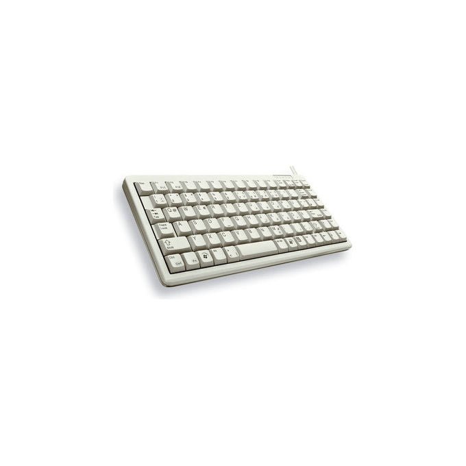 Cherry, Tastiera Compatta G84-4100, QWERTY Inglese UK, Grigia, USB
