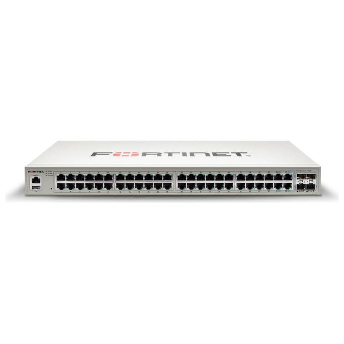 Fortinet, Switch di Rete L2, Gigabit Ethernet, 48 Porte, Montaggio Rack 1U, FS-148F