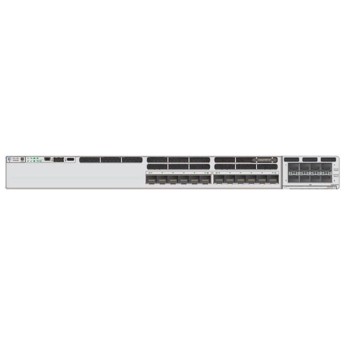 Cisco, Switch Catalyst 9300X, 12 Porte 25G, Montabile su Rack 1U, Impilabile