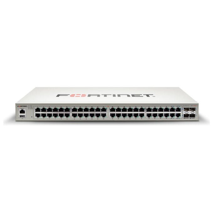 Fortinet, Switch Gestione FS-148F-FPOE, L2+, con PoE 740 W, Ethernet Gigabit