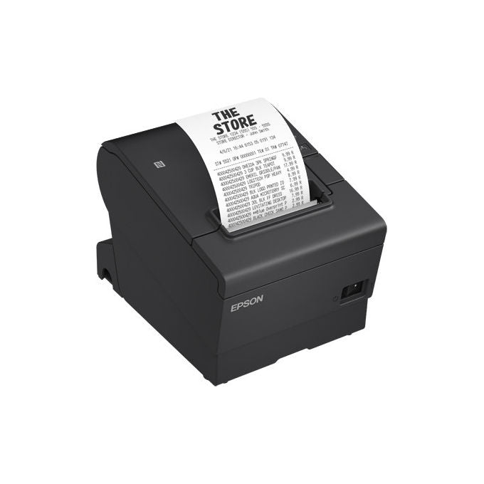 Epson, Stampante Termica, USB, Ethernet, Interfaccia Fissa, EU, Nero