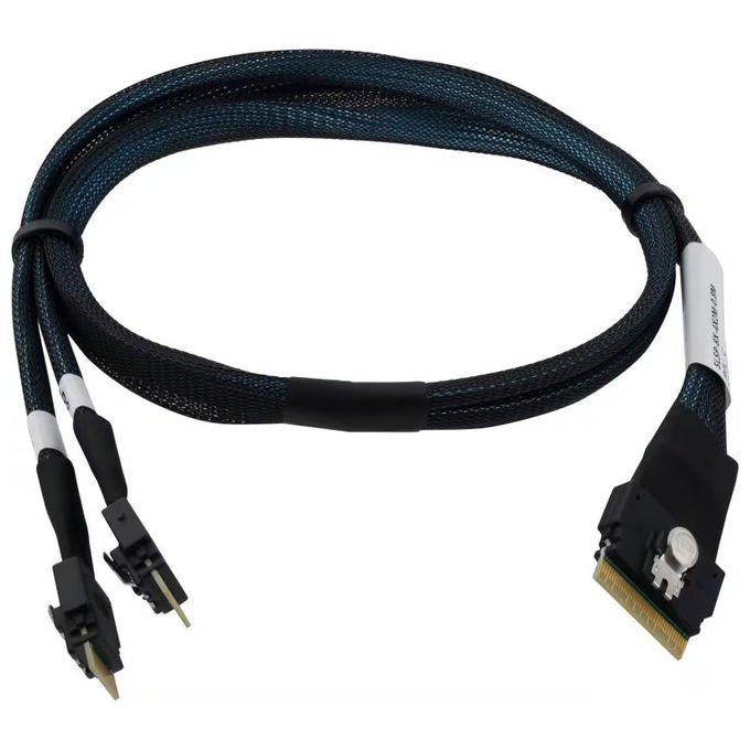 Microchip Adaptec, Cavo Interno SAS, SlimSAS x8, 80cm, Connessione NVMe