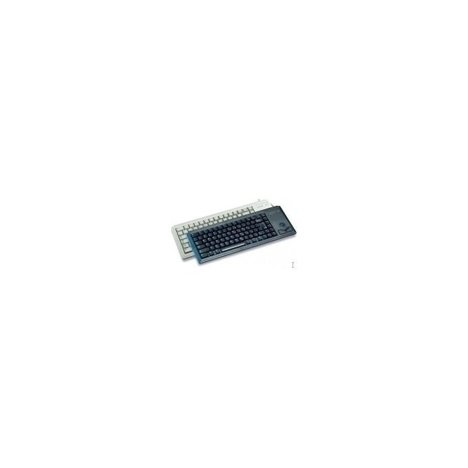 Cherry, Tastiera USB QWERTY US English, Nera con Trackball, G84-4400