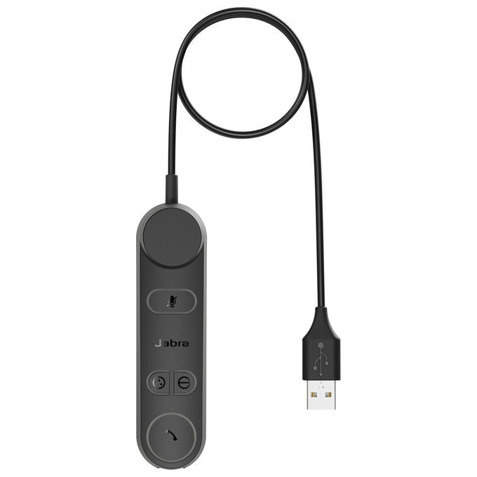 Jabra, Auricolare cablato, Engage 50 II, USB-A, Stereo, Per ufficio, Nero
