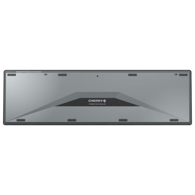 Cherry, KW 9100 Slim Tastiera Wireless, QWERTY, Bluetooth, RF, Nero