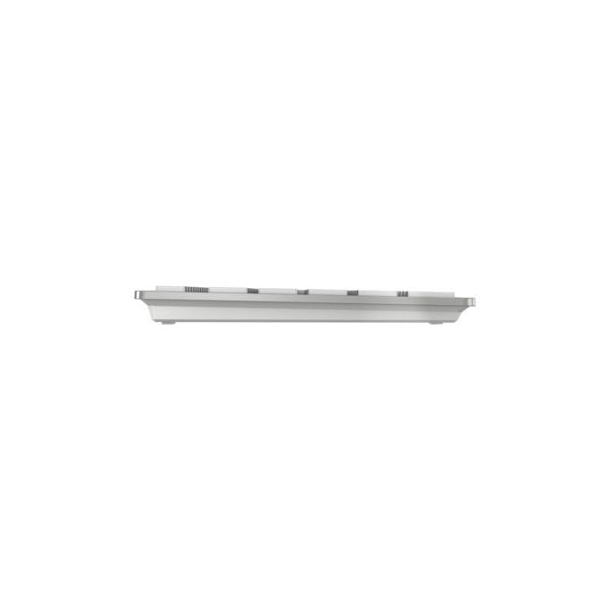 Cherry JK-9110FR-1 Tastiera Universale KW 9100 Slim for Mac Argento Layout AZERTY Bluetooth USB