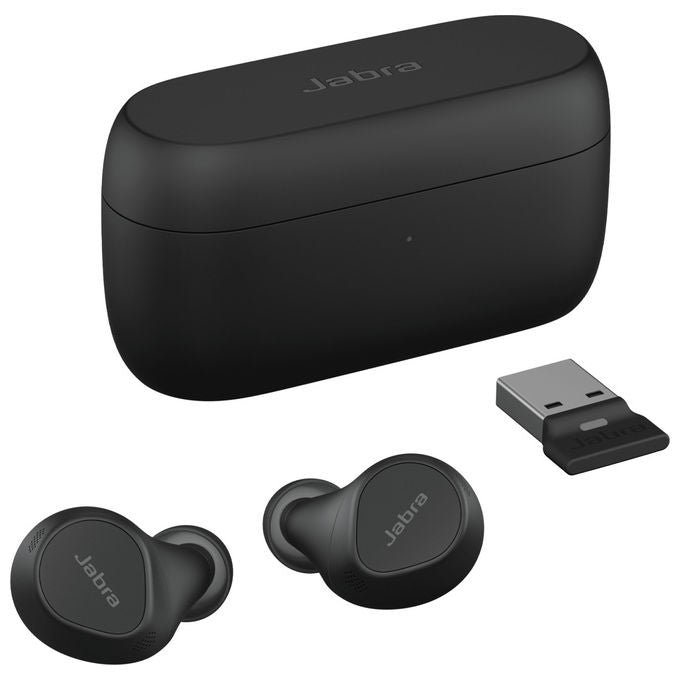 Jabra Evolve2 Buds, Auricolari True Wireless, In-ear, Bluetooth, Nero