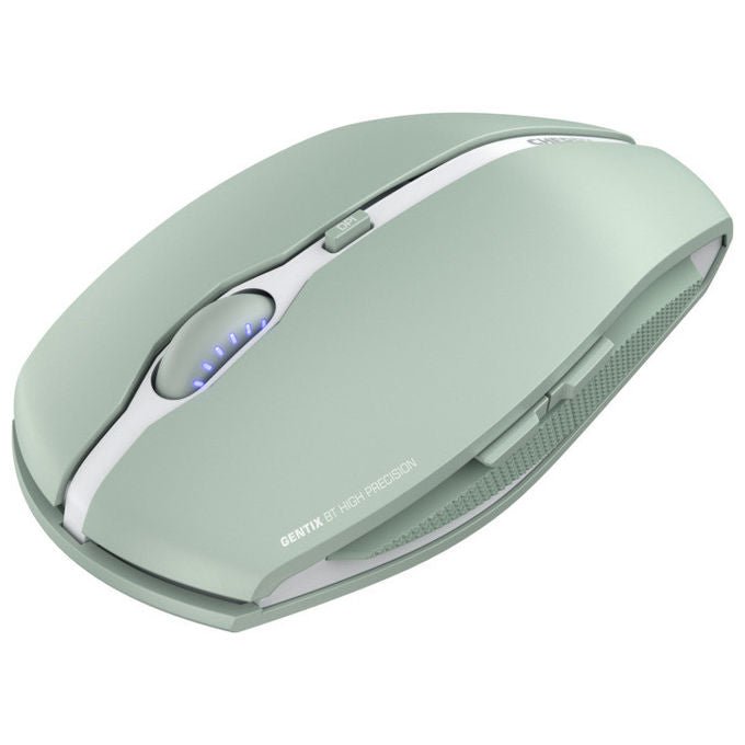 Cherry, Mouse Gaming Ambidestro Bluetooth, 2000 DPI, Wireless Verde