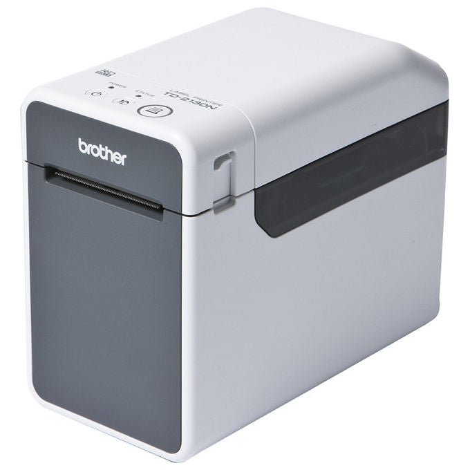 Brother TD-2135N Stampante Etichette Termica Diretta 300x300 DPI Ethernet LAN Grigio Bianco