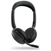 Jabra, Evolve2 65 Flex, Auricolare Bluetooth, Con e Senza Cavo, Nero, Per Ufficio
