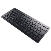 Cherry, Tastiera Wireless Mini KW 9200, Bluetooth, USB, RF, AZERTY Belga, Nero