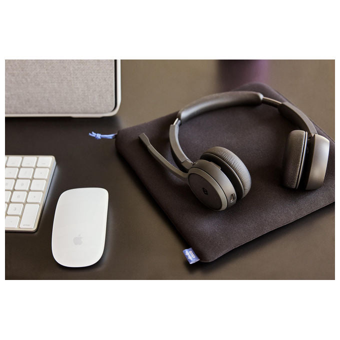 Cisco, Cuffie Wireless On-Ear Bluetooth, HS-WL-722-BUNAS-C, Nero, con Base di Ricarica