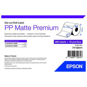 Epson, Etichetta per Stampante Autoadesiva, 102 mm x 76 mm, Bianca